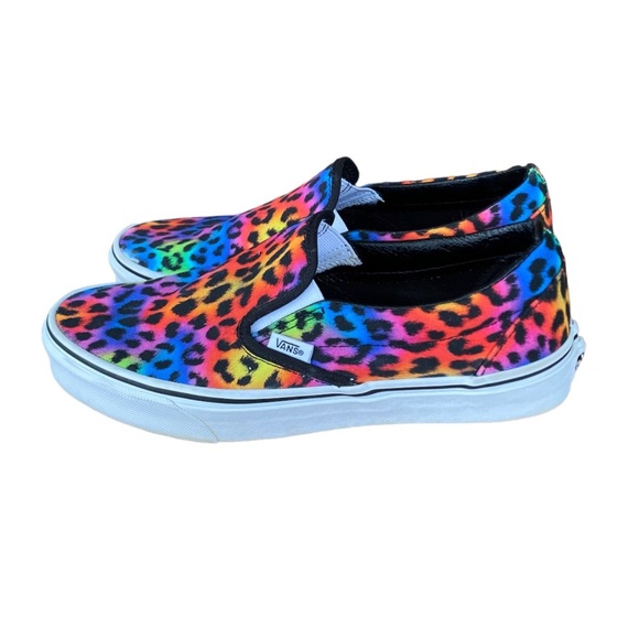 Vans Classic Slip On Rainbow Leopard Unisex Trainer
Shoes Sz Mens 8.5 Women’s 10 - Picture 2 of 7